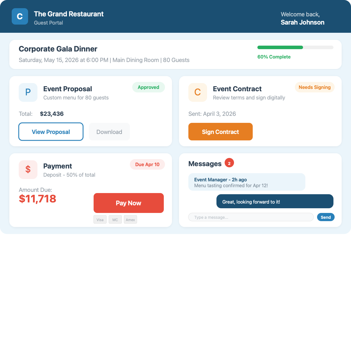 Cloud Event Manager - Guest Portal